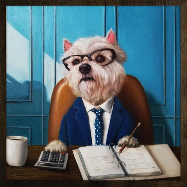 Directeur - Diamond Painting - 30x30cm - Rond